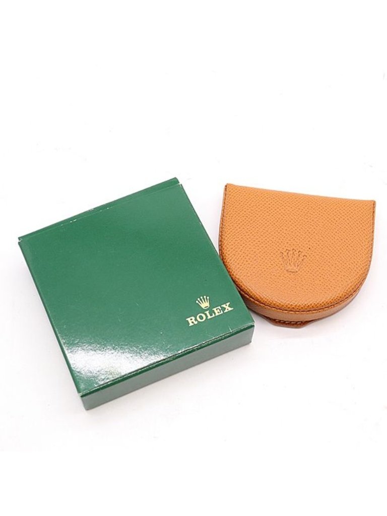 Rolex Coin Purse Brown Color